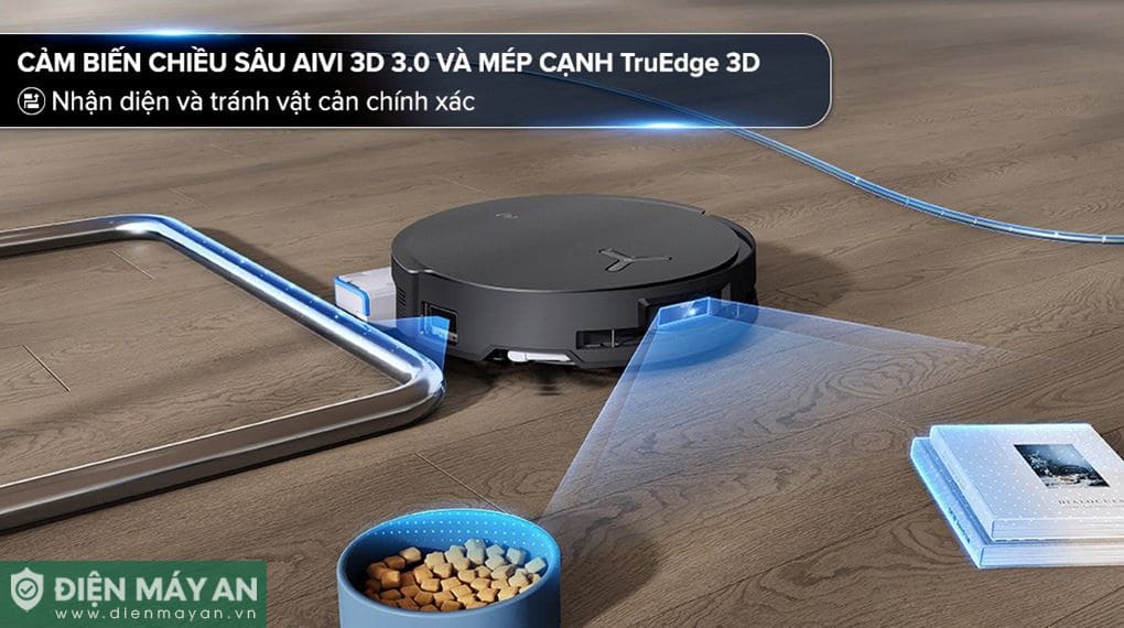 Robot hút bụi lau nhà Ecovacs X8 Pro Omni